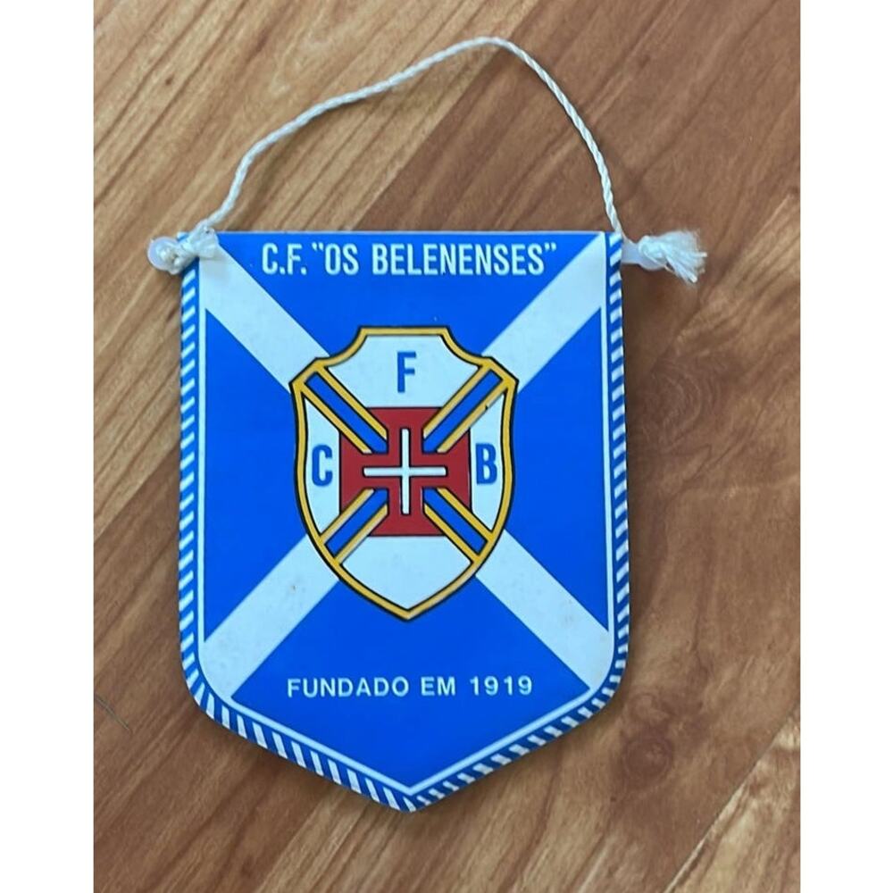 Vintage C.F"OS Belenenses‎ " small Soccer Banner